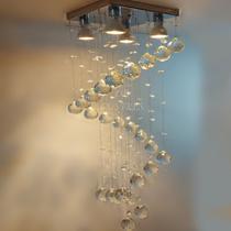 Luminária Em Cristais Legítimos K9 Para Recepção Em Espiral