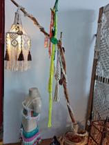 Luminária em Macramê