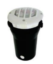 Luminária Embutida De Solo Com Grade Marrom 12050 Germany