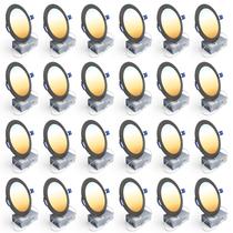 Luminária Embutida LED Ensenior 6 polegadas Dimerizável 2700K-5000K 120V Luminária Embutida LED Ensenior 6 polegadas Dimerizável 2700K-5000K 120V