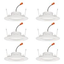 Luminária embutida LED Juno RetroBasics RB56S SWW5 CP6 MW M6 13-15 cm