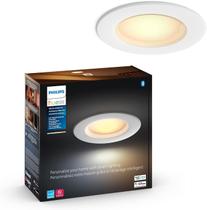 Luminária embutida LED Philips Hue Smart embutida de 5/6 polegadas, 1 pacote Luminária embutida LED Philips Hue Smart embutida de 5/6 polegadas, 1 pacote