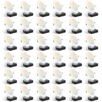 Luminária embutida LED regulável Amico 6" 5CCT 12W