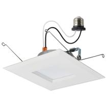 Luminária embutida LED Satco de 5-6" quadrada CCT selecionável