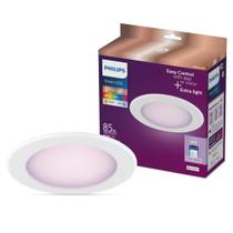 Luminária embutida LED Wi-Fi inteligente Philips LED colorida e branca ajustável