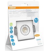 Luminária embutir led quad 6w 3000k bivolt focusled osram