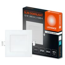 Luminaria Embutir Quadrada Downlight 17Cm 12W 840Lm Ledvance Luminaria Embutir Quadrada Downlight 17Cm 12W 840Lm Ledvance