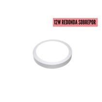 Luminária Embutir/Sobrepor Painel Plafon Led 12W/18W/24W Quadrado/Redonda 6500K Luminária Embutir/Sobrepor Painel Plafon Led 12W/18W/24W Quadrado/Redonda 6500K