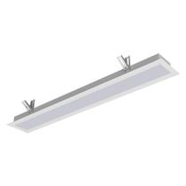 Luminária Embutir Taschibra Vetor Led Linear 35w Bivolt Branca 6500k Frio