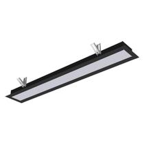 Luminária Embutir Taschibra Vetor Led Linear 35W Bivolt Preto