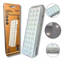 Luminaria emergencia 30leds 2w 6000k 180lm branca avant 354261373