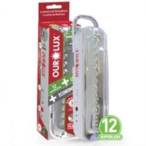Luminaria Emergencia 6 LEDS Com Pilha Recarregavel OUROLUX