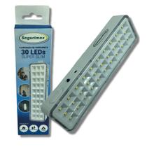 Luminaria emergencia autonoma 30 leds super slim - segurimax Luminaria emergencia autonoma 30 leds super slim - segurimax