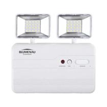 Luminária Emergência Bloco Autônomo Led Blumenau 1200 Lúmens Luminária Emergência Bloco Autônomo Led Blumenau 1200 Lúmens