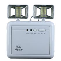 Luminária Emergência Led Bloco Farolete 2200lm 6500k Mocelin