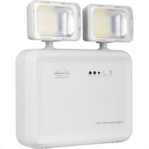Luminaria Emergencia Led Segurimax 2200 Lumens 2 Farois Compact 42482