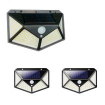 Luminária Energia 3und Solar Parede Sensor Presença