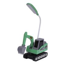 Luminária Escavadeira Infantil Recarregável de Mesa USB Flexível