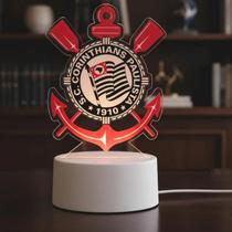Luminária Escudo Time 18cm CORINTHIANS REF. JD30771