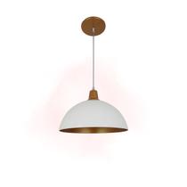 Luminária Esfera Premium Lustre Teto Meia Lua Texturado Luxo