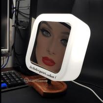 Luminária Espelho Articulado Com Aumento lâmpada Branca Para Maquiagem 10010757B
