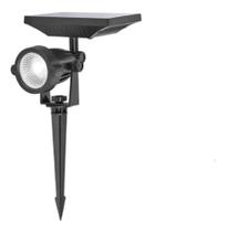 Luminária Espeto De Jardim Energia Solar 5w Spot Super Led luz amarelo - Aled