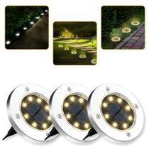 Luminária Espeto De Led Jardim Solar Fotocélula Ip65 Grama