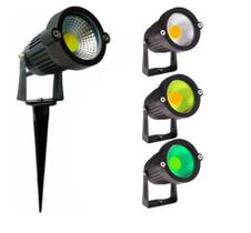 Luminária Espeto Jardim Cob Led 3W Prova Dágua Bivolt