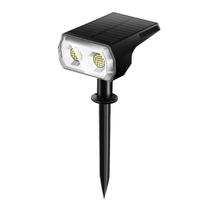 Luminária Espeto Jardim Led Solar50W Prova D'Água Luz Branca