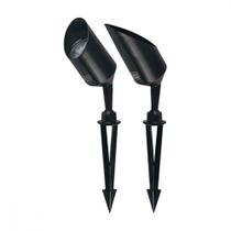 Luminaria Espeto P/Jard B_D Preto 5W 3000K Bivolt Luminaria Espeto P/Jard B_D Preto 5W 3000K Bivolt