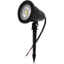 Luminaria Espeto P/Jard Led Bee 5W Verde Bivolt