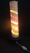 Luminária espiral pra mesa Luminária espiral pra mesa