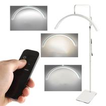 Luminaria Estetica Meia Lua 36W Arco Dentista Salao Beleza Maquiagem Cilios Sobrancelha Manicure Iluminaçao Estudio Foto Tatuagem Multiuso