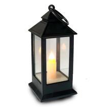 Luminária Estilo Marroquina Lamparina Decoração Natal Chique Preto - C3B