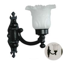 Luminária Externa Arandela de Parede Alumínio com Braço Atlanta Luminária Externa Arandela de Parede Alumínio com Braço Atlanta