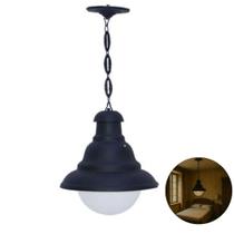 Luminária Externa E Interna com Corrente Ipanema Alumínio Luminária Externa E Interna com Corrente Ipanema Alumínio