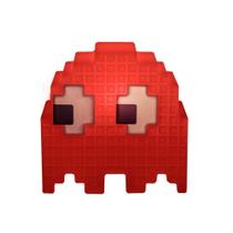 Luminária Fantasminha Blinky Vermelho Personagem Jogo Eletrônico Vídeo Game Pac-Man Presente Criativo Geek - Usare