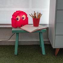 Luminária Fantasminha Fuga Do Pac-man Com Lâmpada Abajur