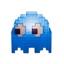 Luminária Fantasminha Inky Azul Personagem Jogo Eletrônico Vídeo Game Pac-Man Presente Criativo Geek