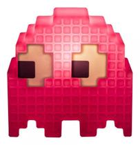 Luminária Fantasminha LED USB Recarregável Retrô Pac Man Geek Quarto Gamer Decorativa Luminária Fantasminha LED USB Recarregável Retrô Pac Man Geek Quarto Gamer Decorativa