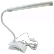 Luminária Flexível Tubo 13 LEDs com Clipe Prendedor USB GARRA FINA Luminária Flexível Tubo 13 LEDs com Clipe Prendedor USB GARRA FINA