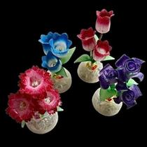 Luminária Flor De Led Decoração De Mesa Dias Das Mães Namorados Festa