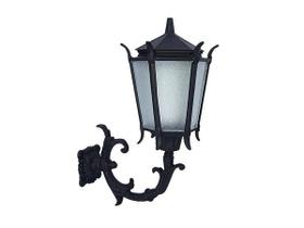 Luminária Francesa com Braço Externo/interno Alumínio 63cm