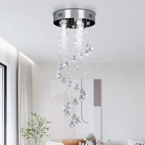 Luminária FRIXCHUR Lustre de Cristal Espiral 30x90 cm Luminária FRIXCHUR Lustre de Cristal Espiral 30x90 cm