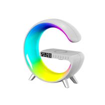 Luminária G Bluetooth Inteligente Luz RGB c/ carregador Rosa
