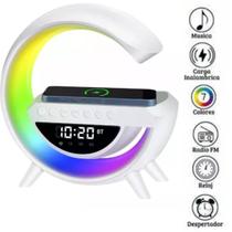 Luminária G Speaker 3 Em 1 Som Bluetooth Luz Noturna