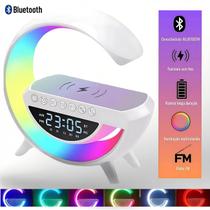 Luminária G Speaker Bluetooth Som Alta Fidelidade