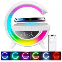Luminária G Speaker Premium - Som, Iluminação e Carregamento