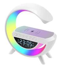 Luminária G-speaker Smart Station Rgb Wireless E Carregador. Luminária G-speaker Smart Station Rgb Wireless E Carregador.
