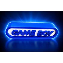 Luminária Game Boy LED Geek Gamer Decorativa USB Setup, Quarto e Estante